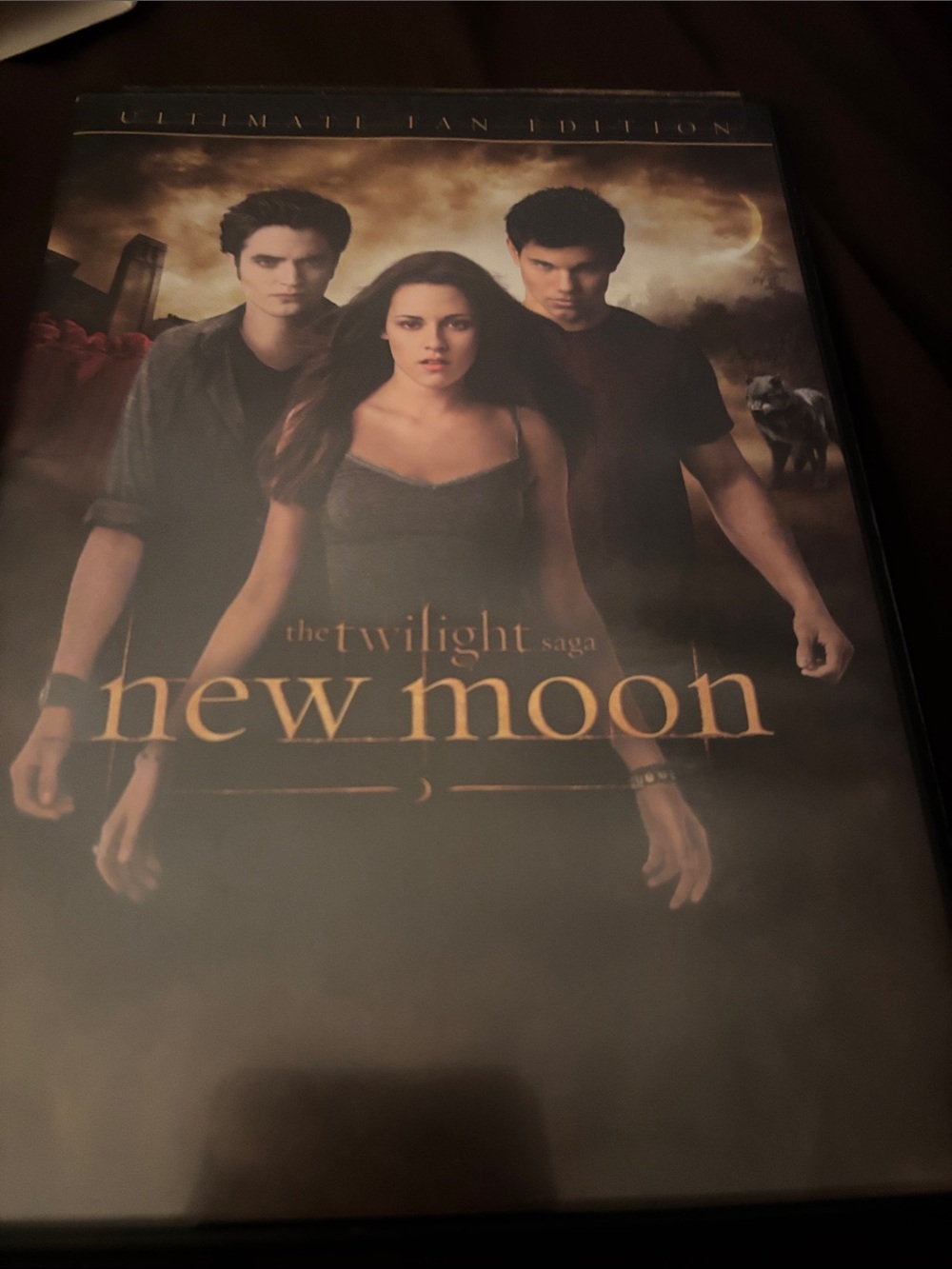 The Twilight Saga: New Moon Ultimate Fan Edition DVD - Holographic Jacket Cover